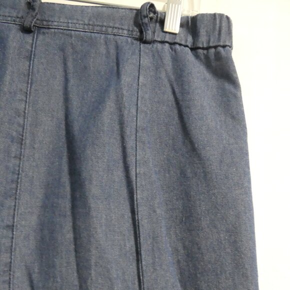 SOUTHERN LADY | size 14 | Blue Denim Skirt | 100% Cotton - Picture 12 of 16